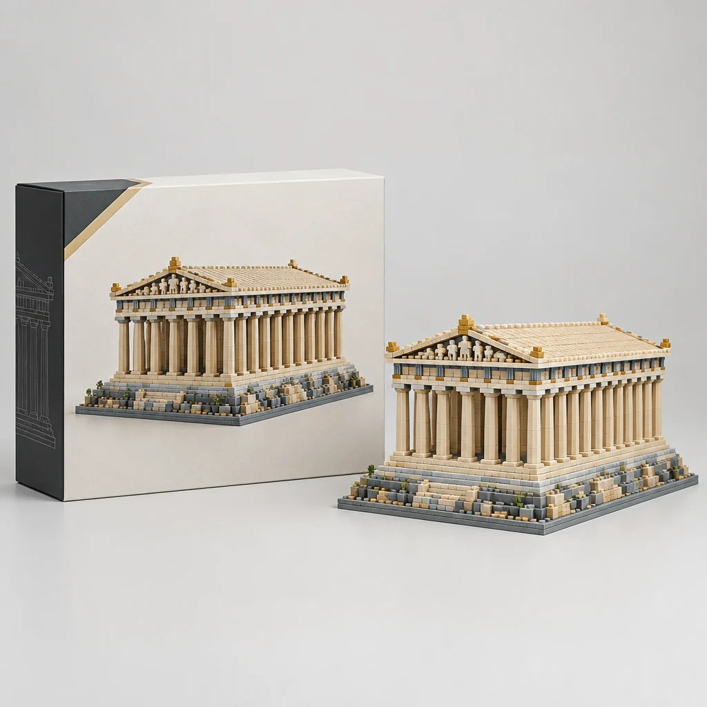 Ancient Greek Temple collector box and built set