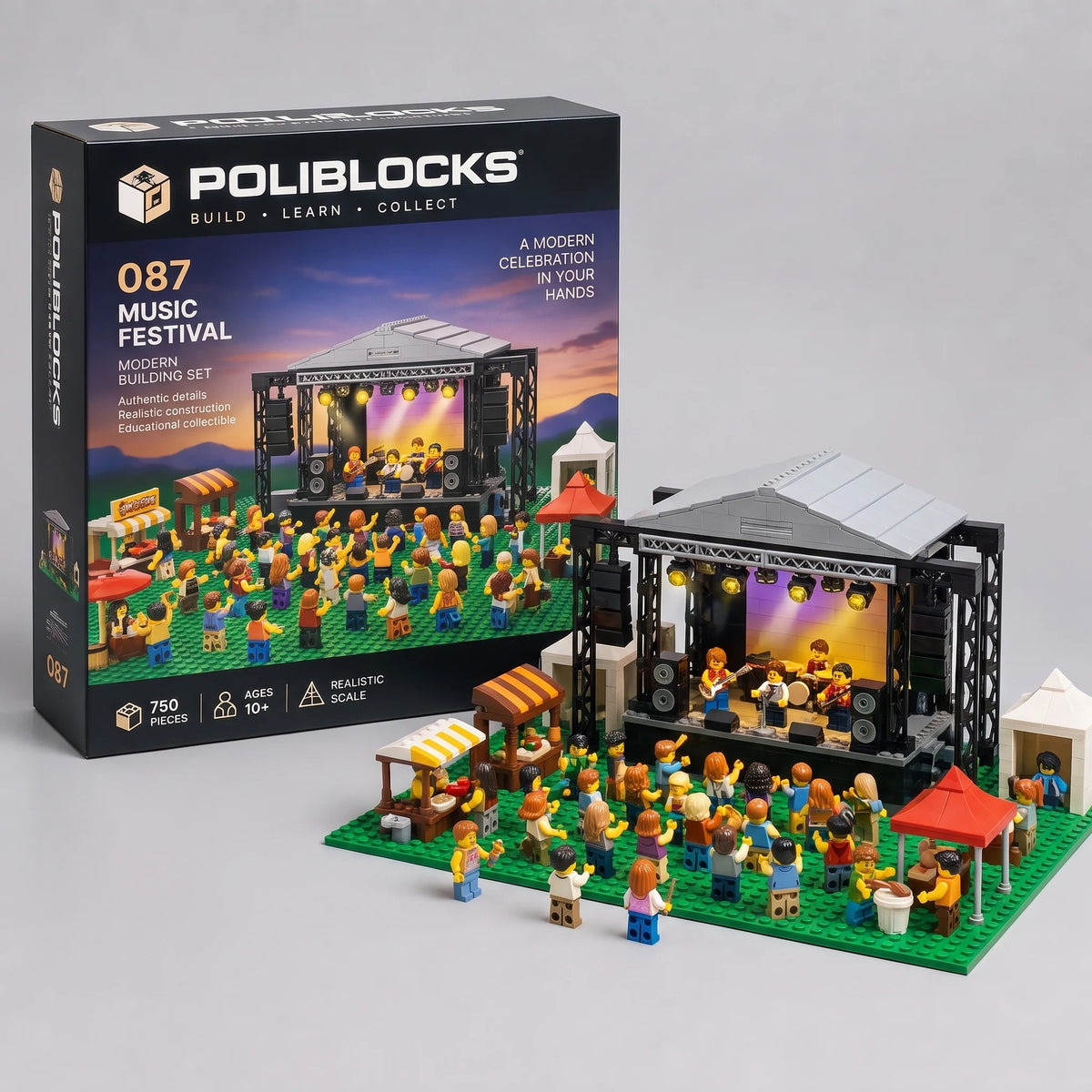 Woodstock collector box and built set